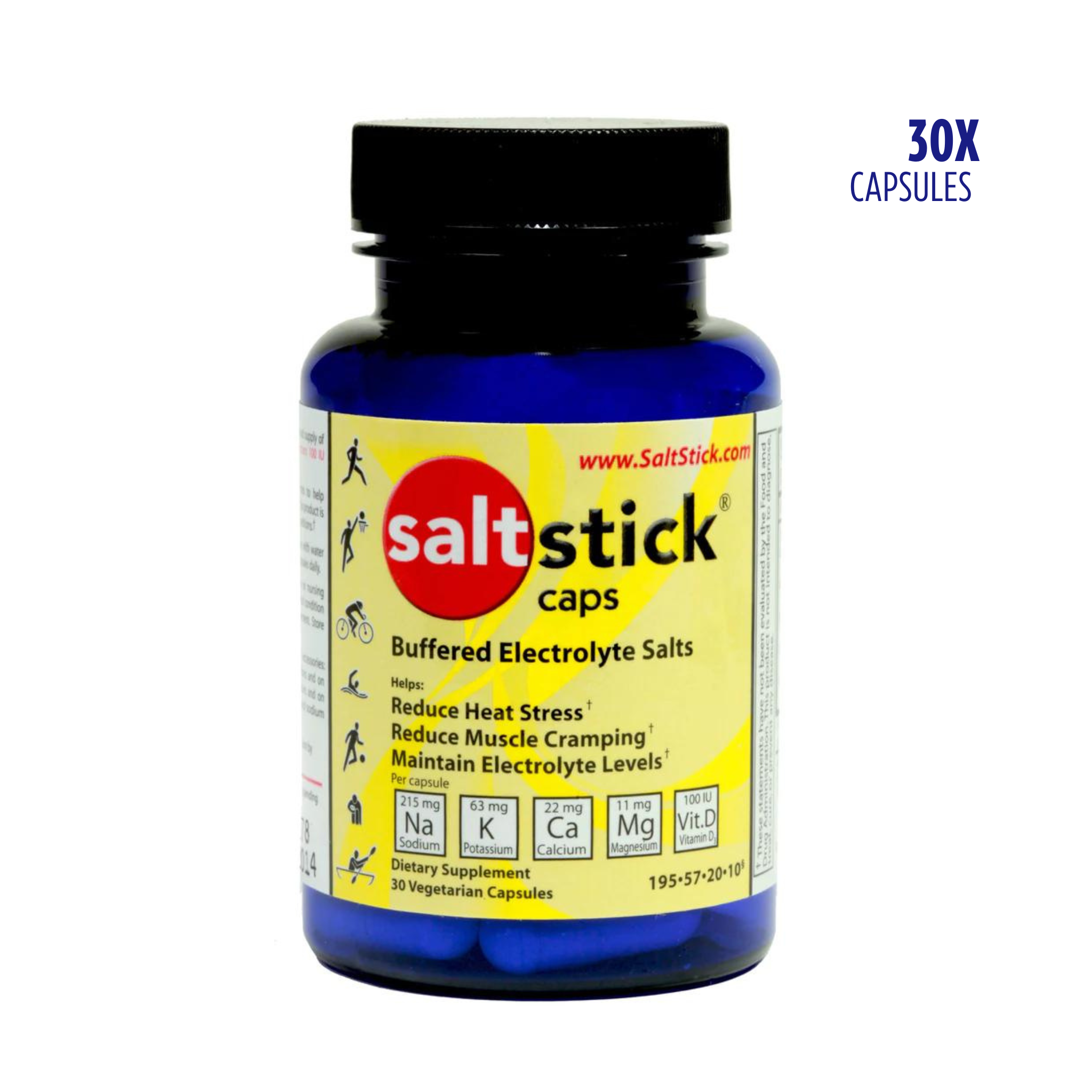 SaltStick Elektrolytkapsler (30 kapsler)