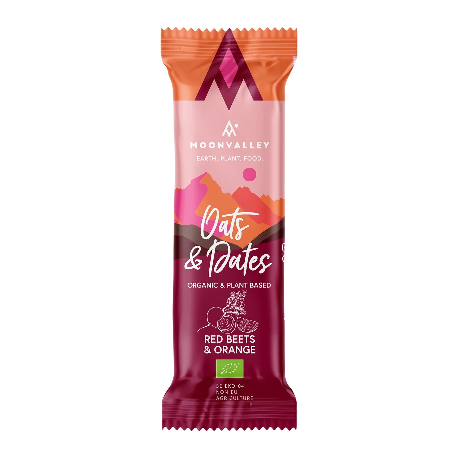 Moonvalley Energibar Oats & Dates Red Beetroot Citrus (50g) - DATOVARE
