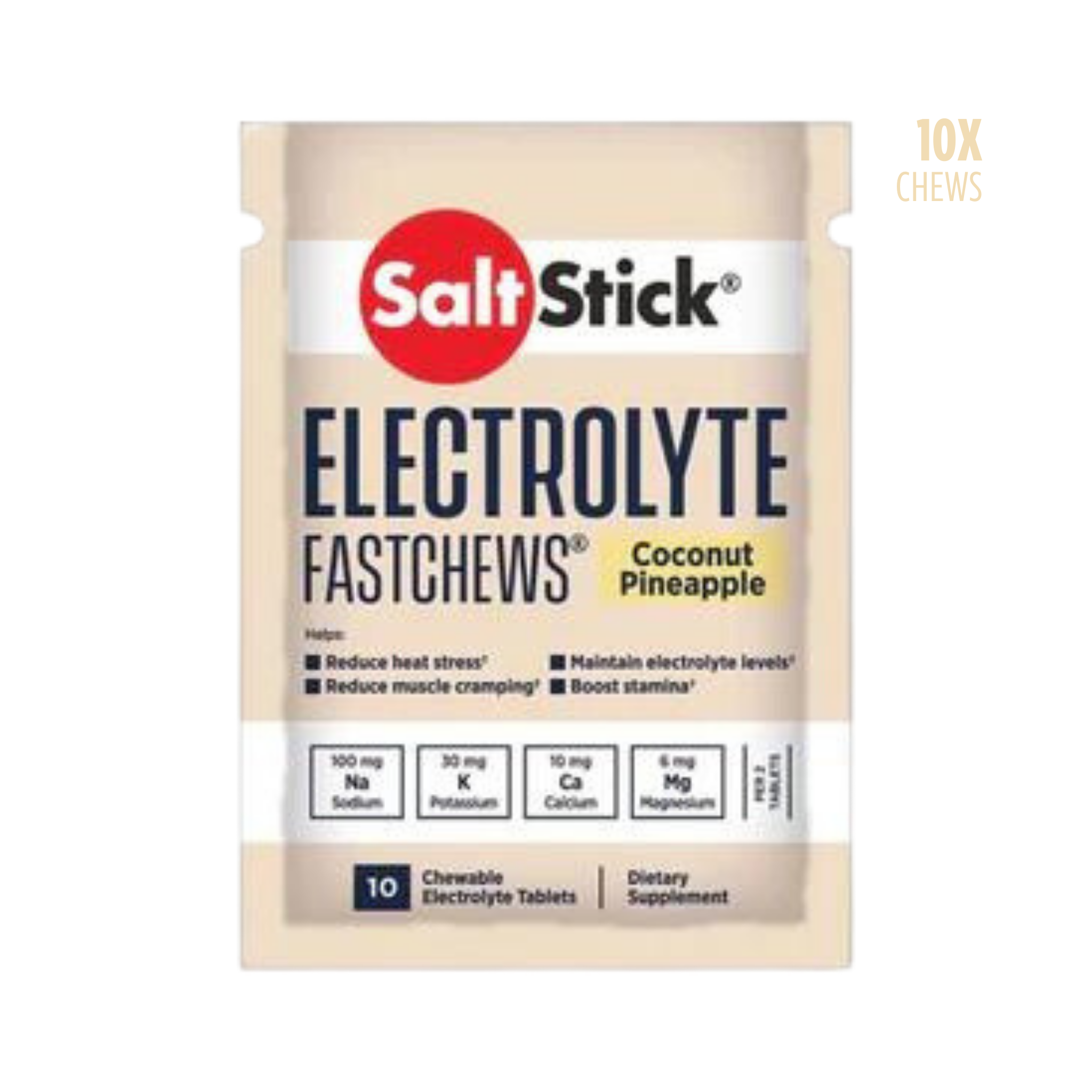 SaltStick Fastchews Coconut Pineapple (10 chews)