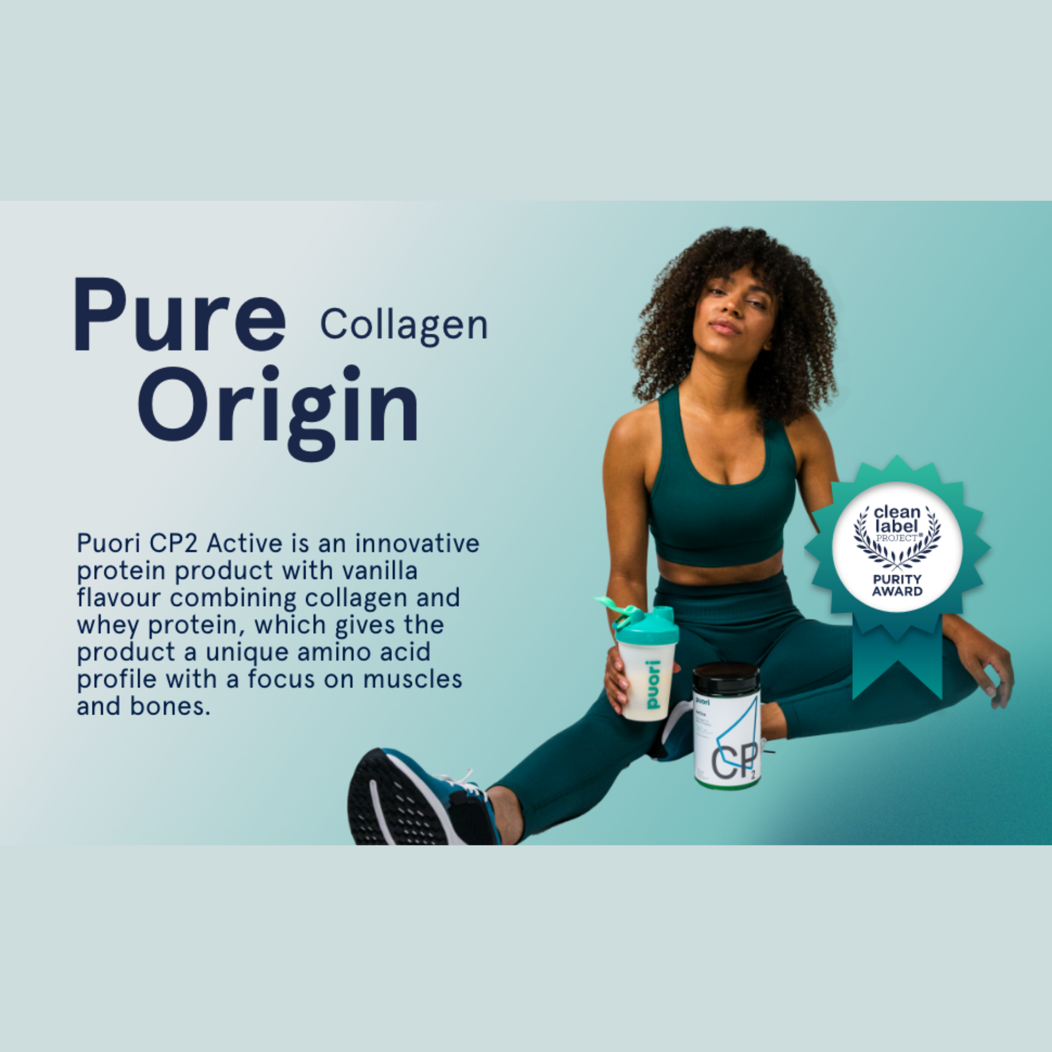 Puori CP2 Active Whey Collagen (400g)