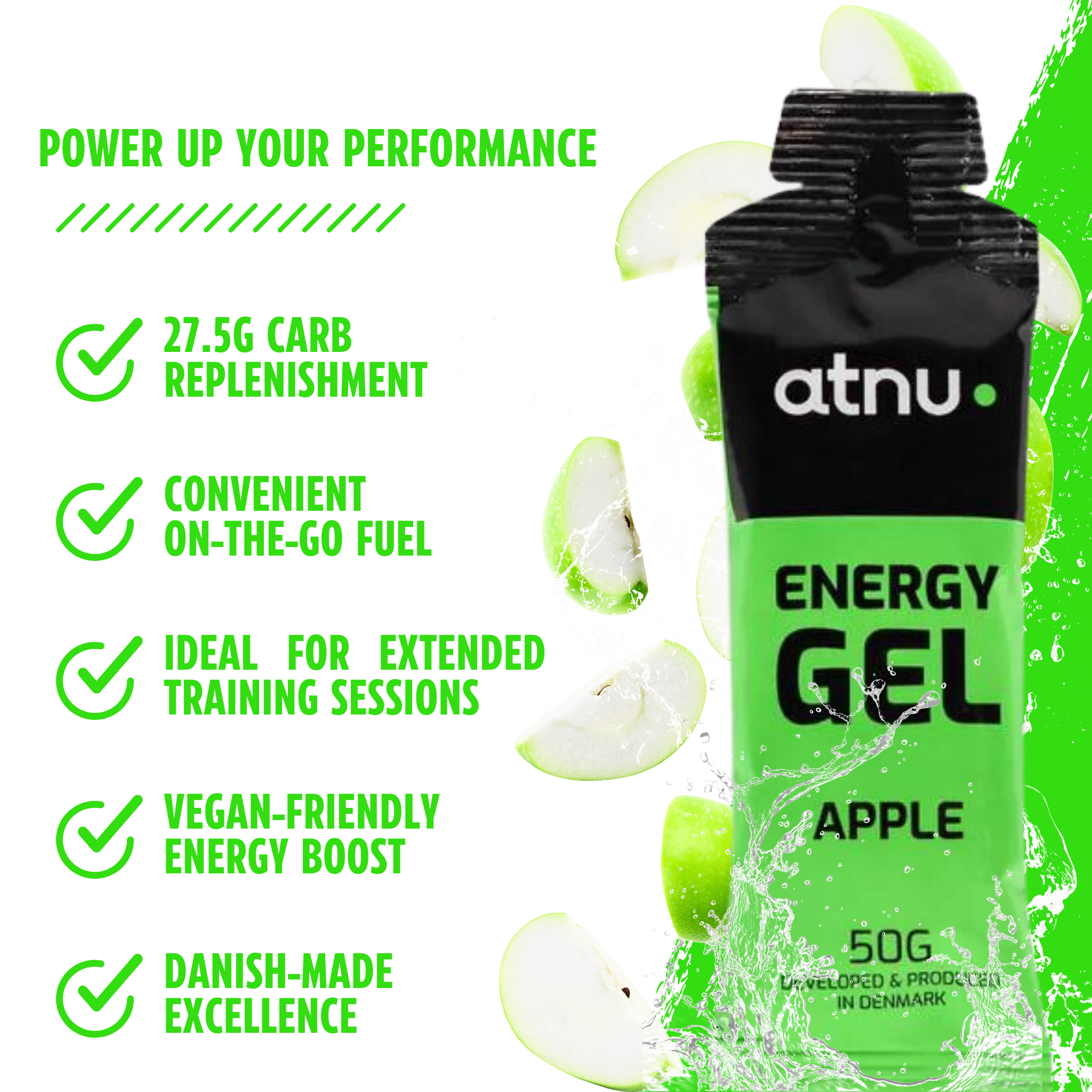 ATNU Energi gel  mix box (15x50g)