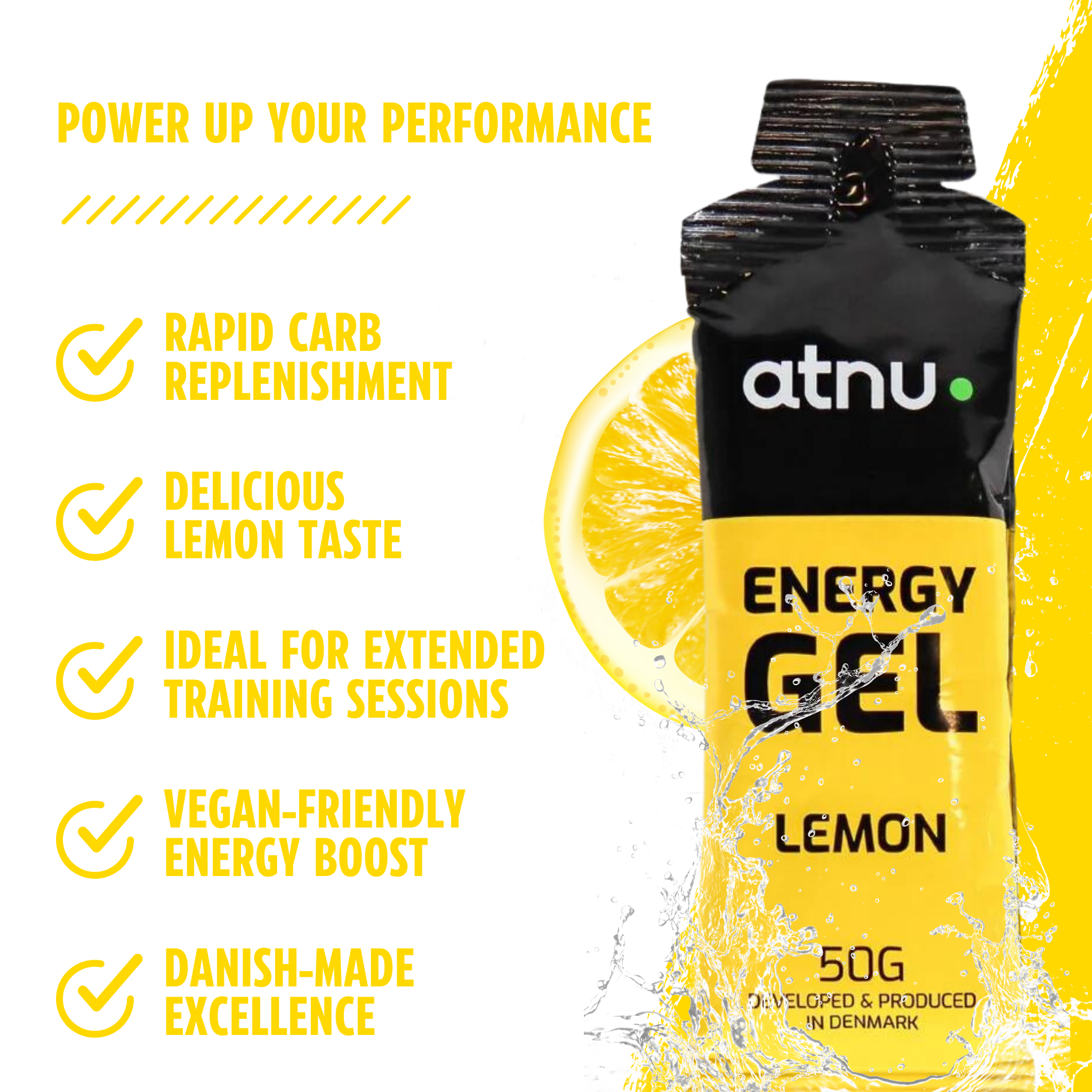 ATNU Energi gel  mix box (15x50g)