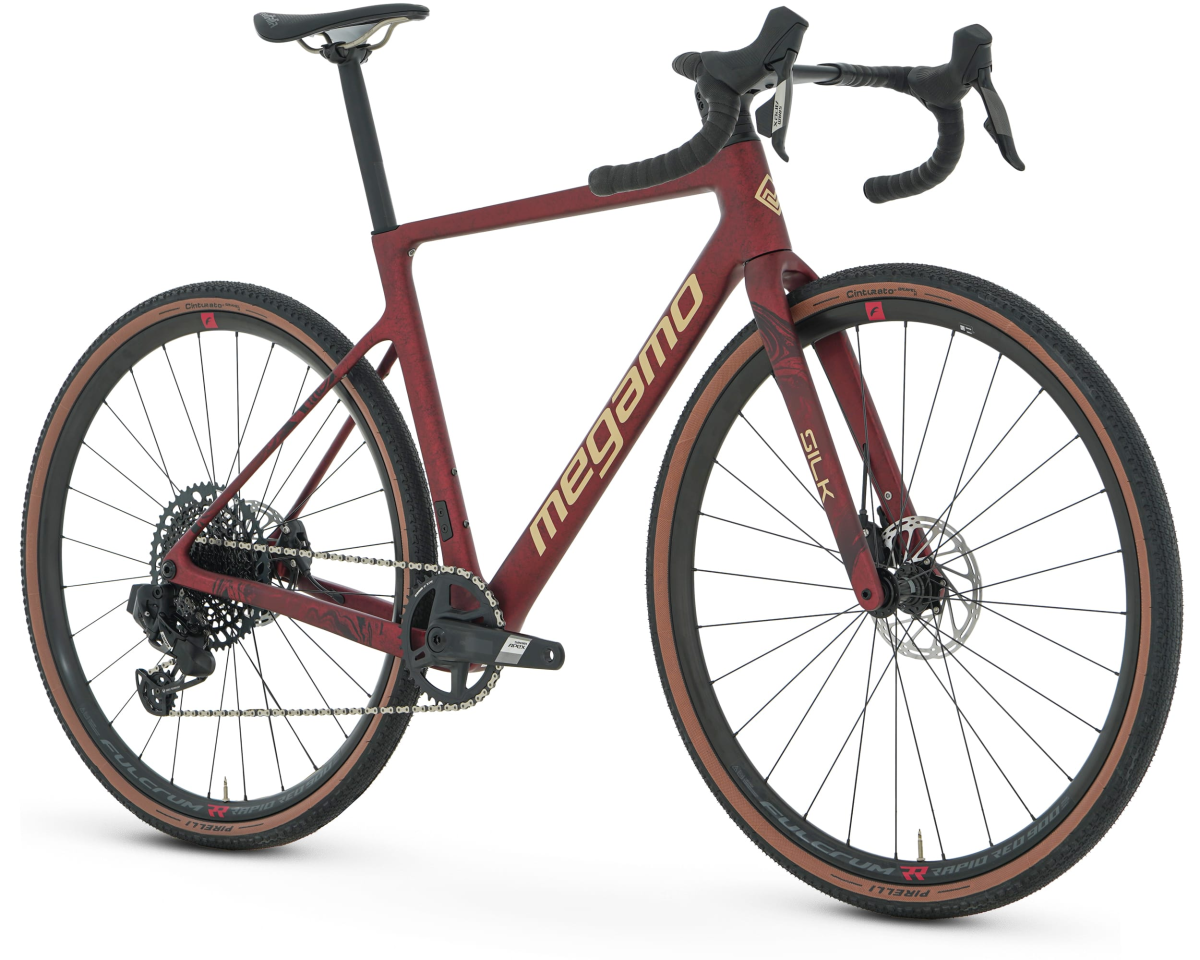 Megamo SILK 05 AXS 2025 gravelcykel - Garnet