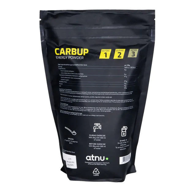 ATNU Carbup 2.0 Energipulver Lemon 1 kg