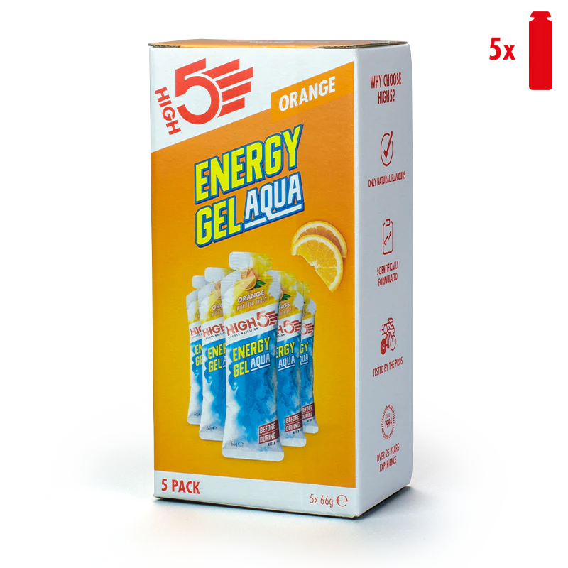 High5 Energigel Aqua Orange 5x66 g