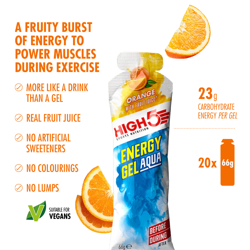 High5 Energigel Aqua Orange 66g DATOVARE