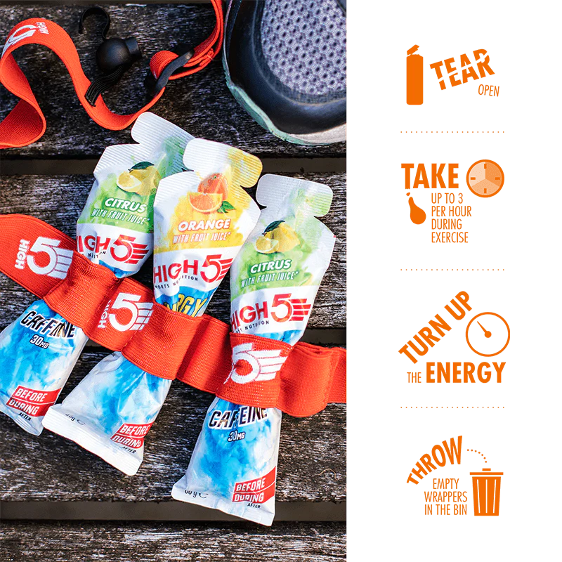 High5 Energigel Aqua Orange 5x66 g