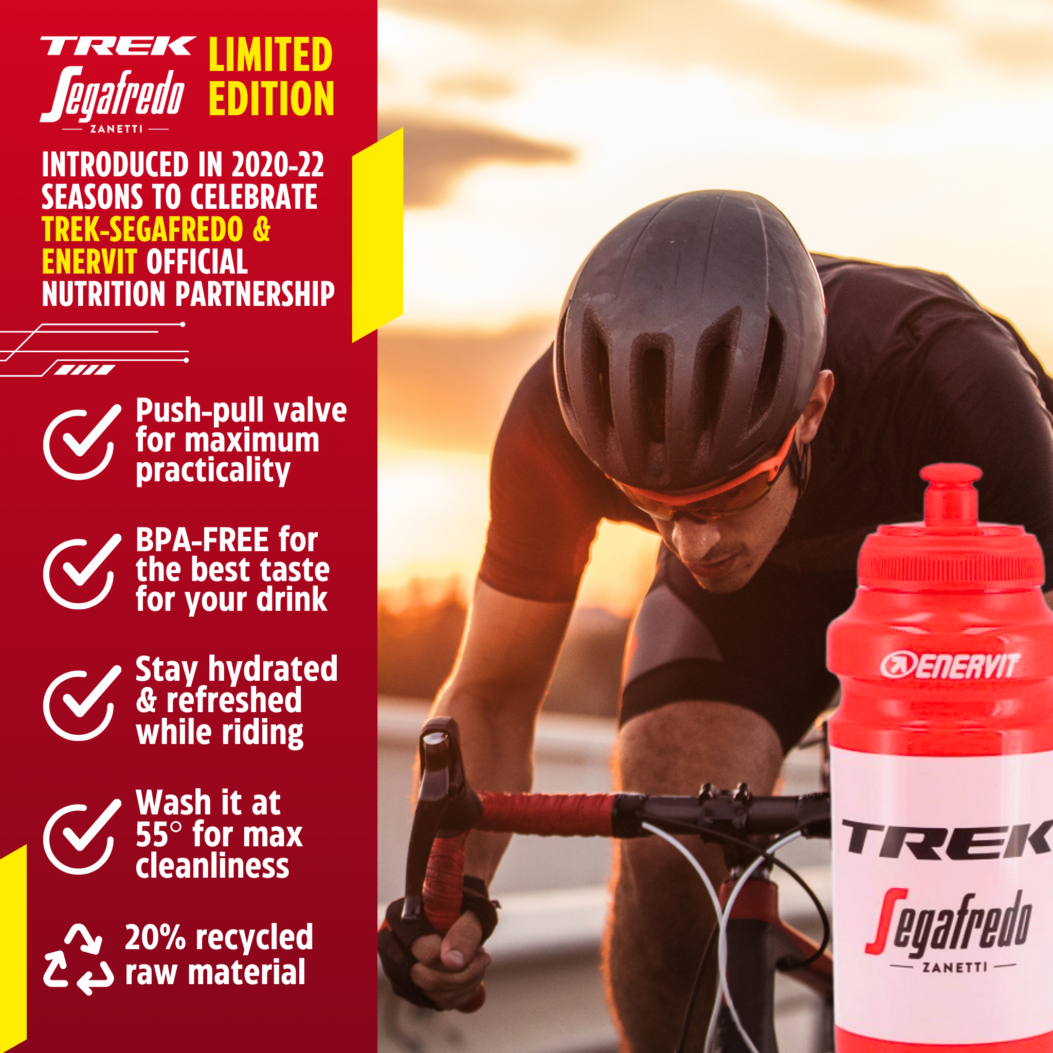 Enervit Trek Segafredo Drikkedunk (500ml)