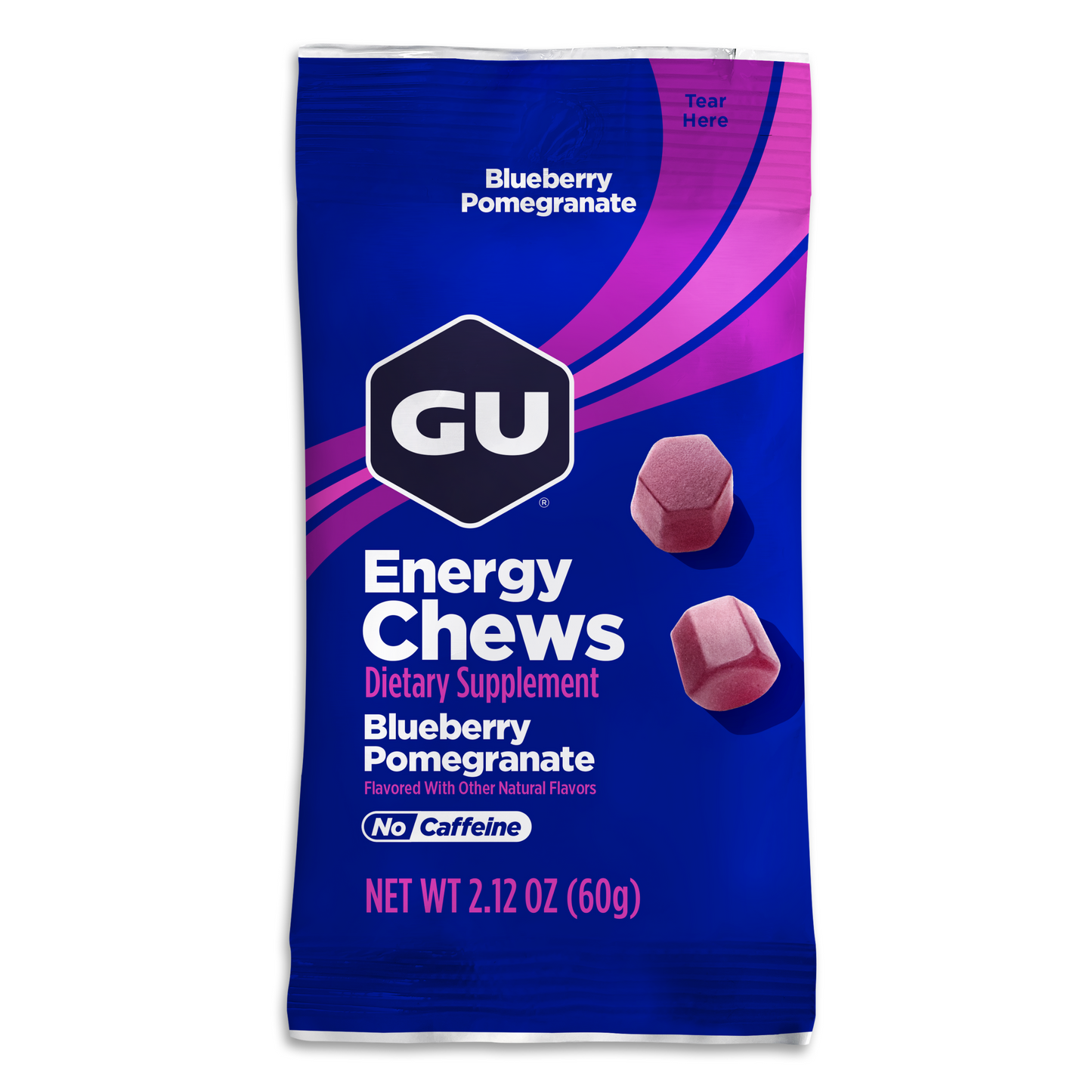 GU Energy Labs Chews Blue Pom 60g