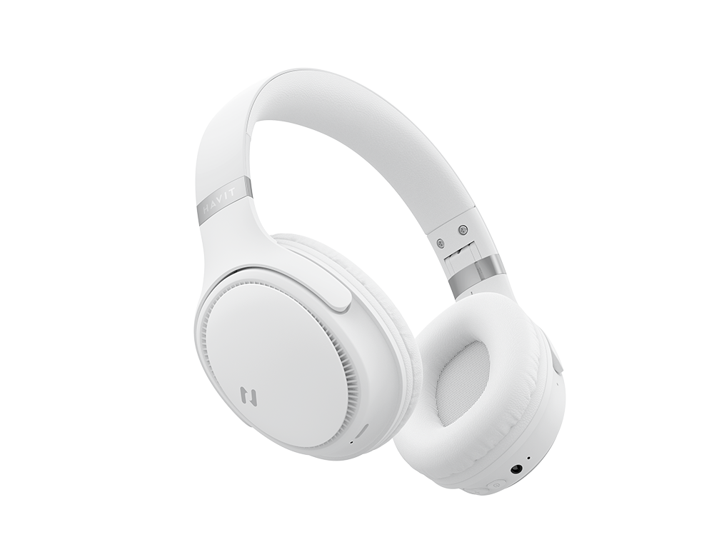 Havit Headset H630BT Bluetooth Over-Ears (Hvid)