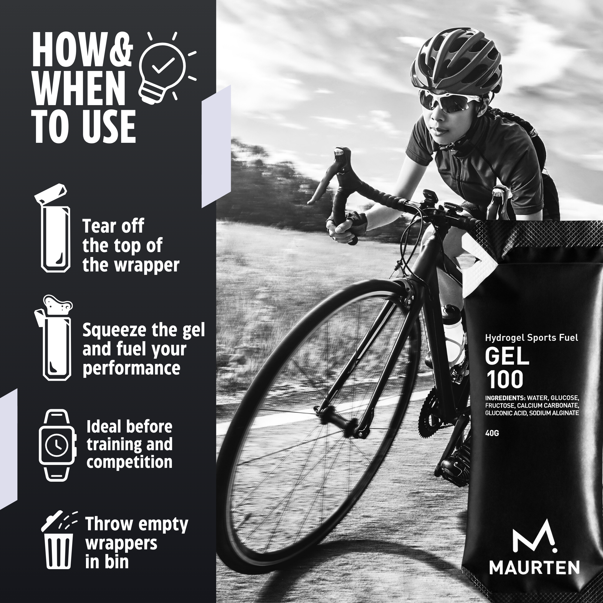 Maurten Energigel Gel 100 (40g)