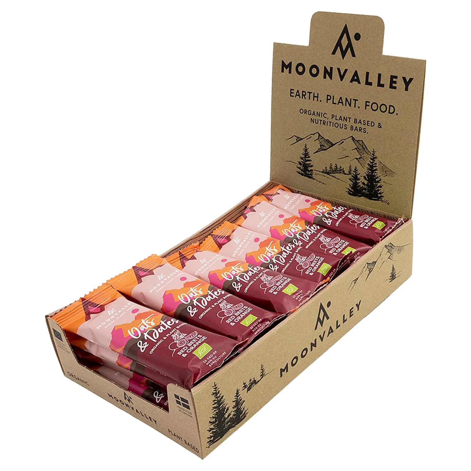 Moonvalley Energibar Oats & Dates Red Beetroot Citrus (50g) - DATOVARE