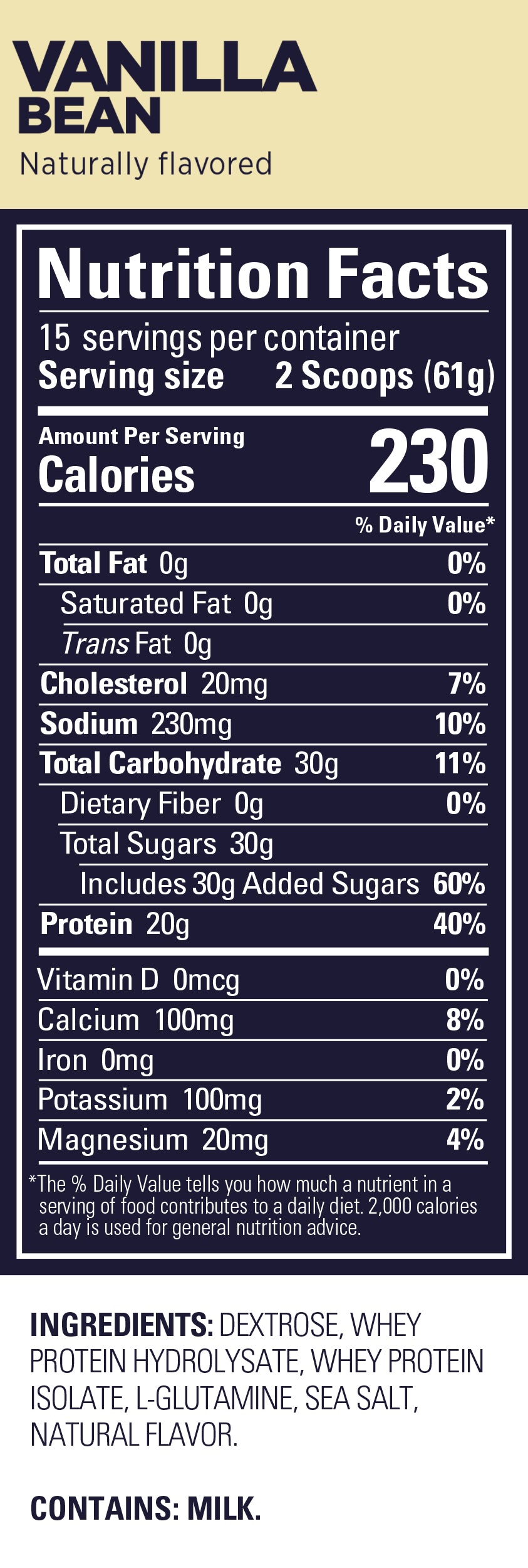 GU Energy Proteindrik Roctane Recovery Vanilla Bean (930g) DATOVARE