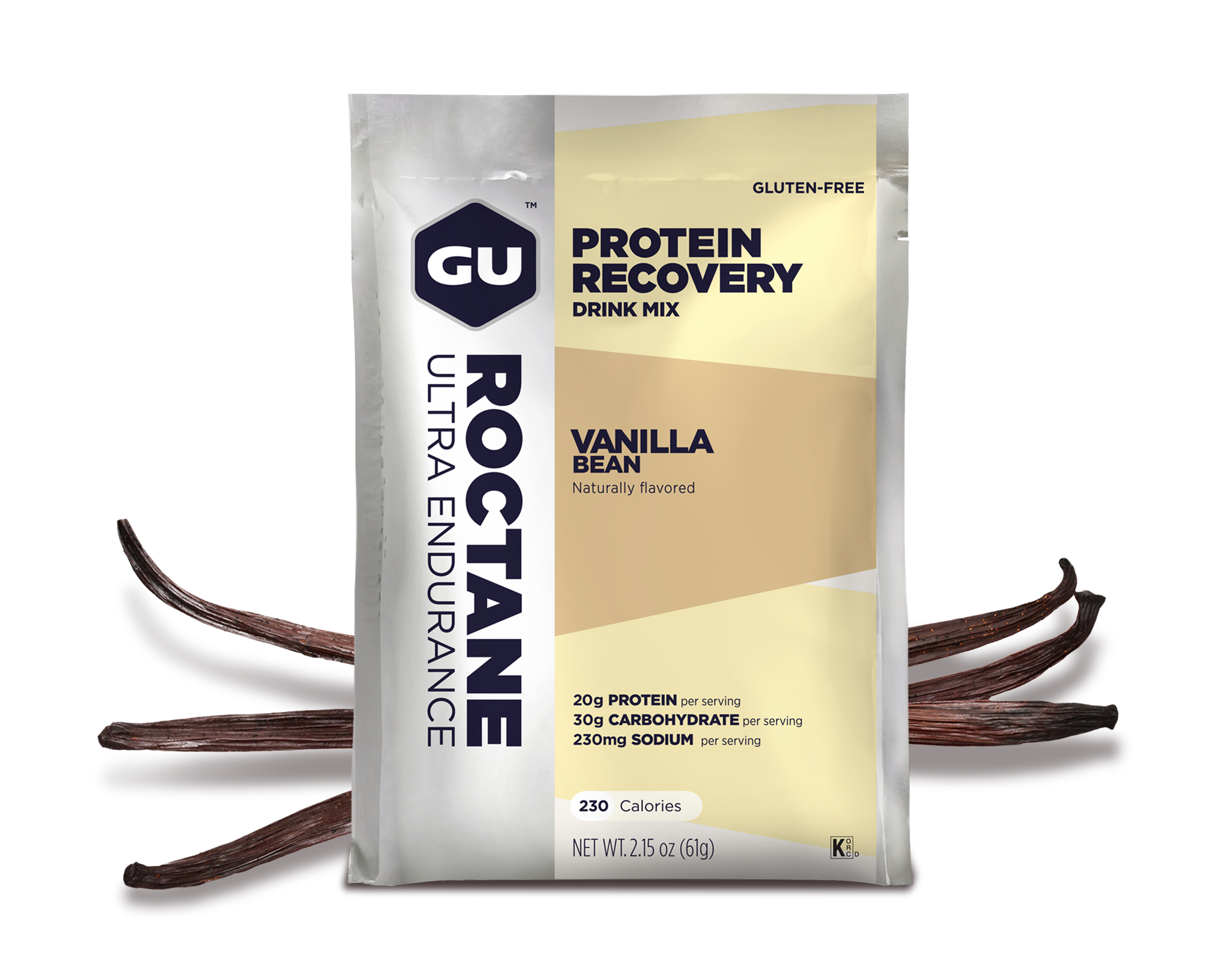 GU Energy Proteindrik Roctane Recovery Vanilla Bean (930g) DATOVARE