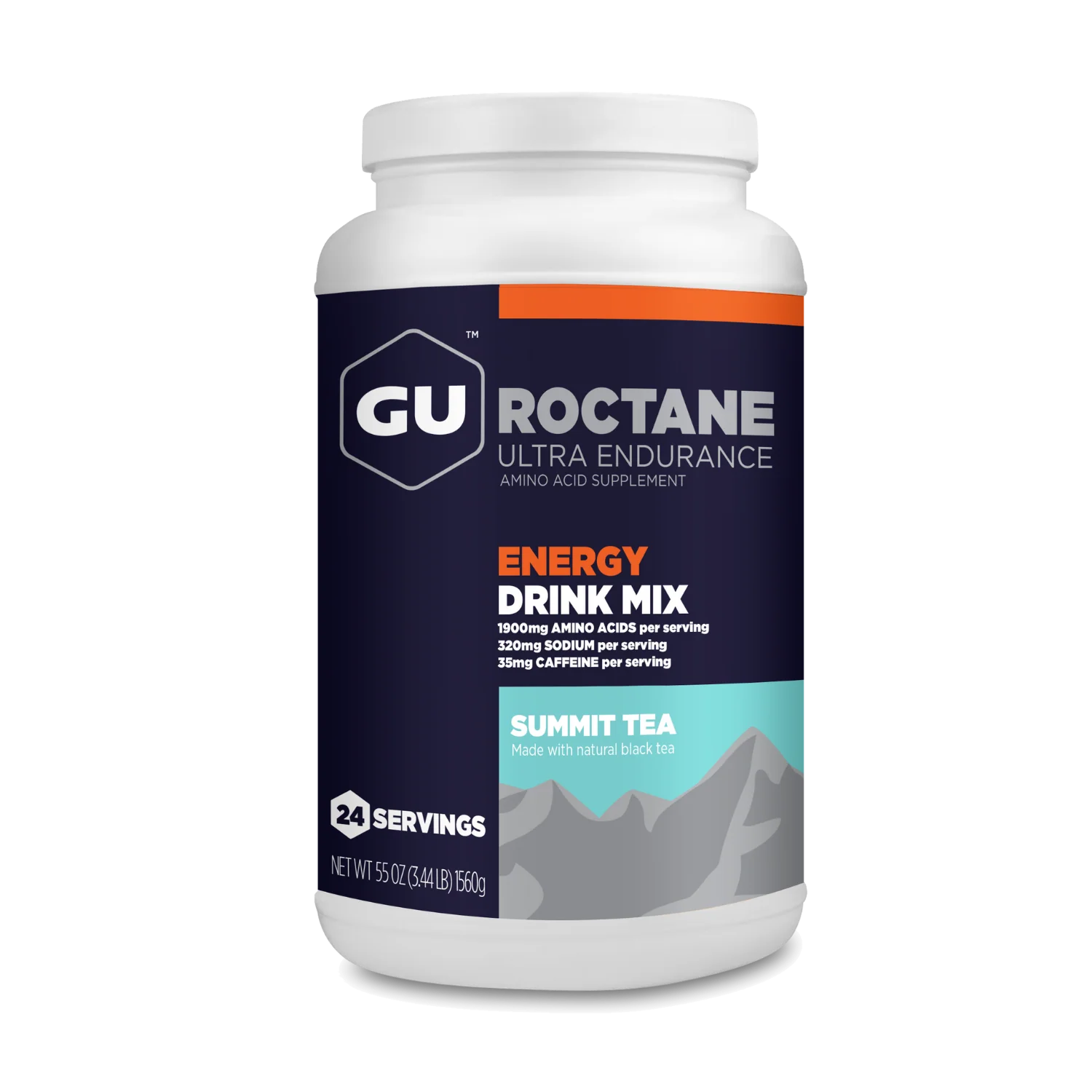 GU Energy Drink Roctane Summit Tea Caffeine 1560g