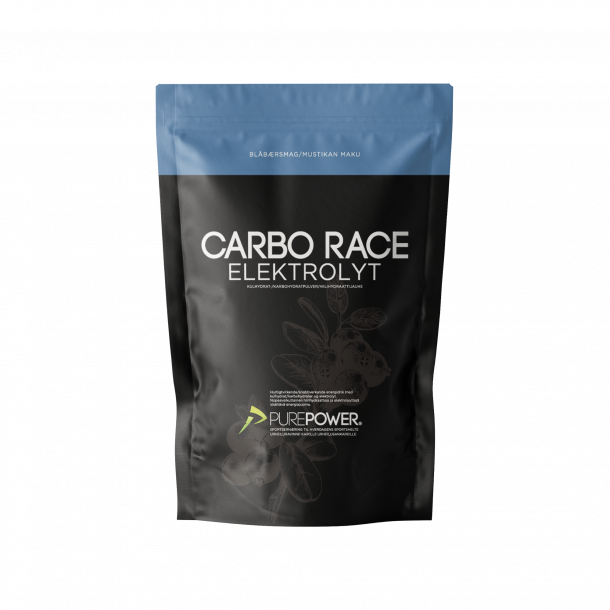 purepower carbo race blåbær