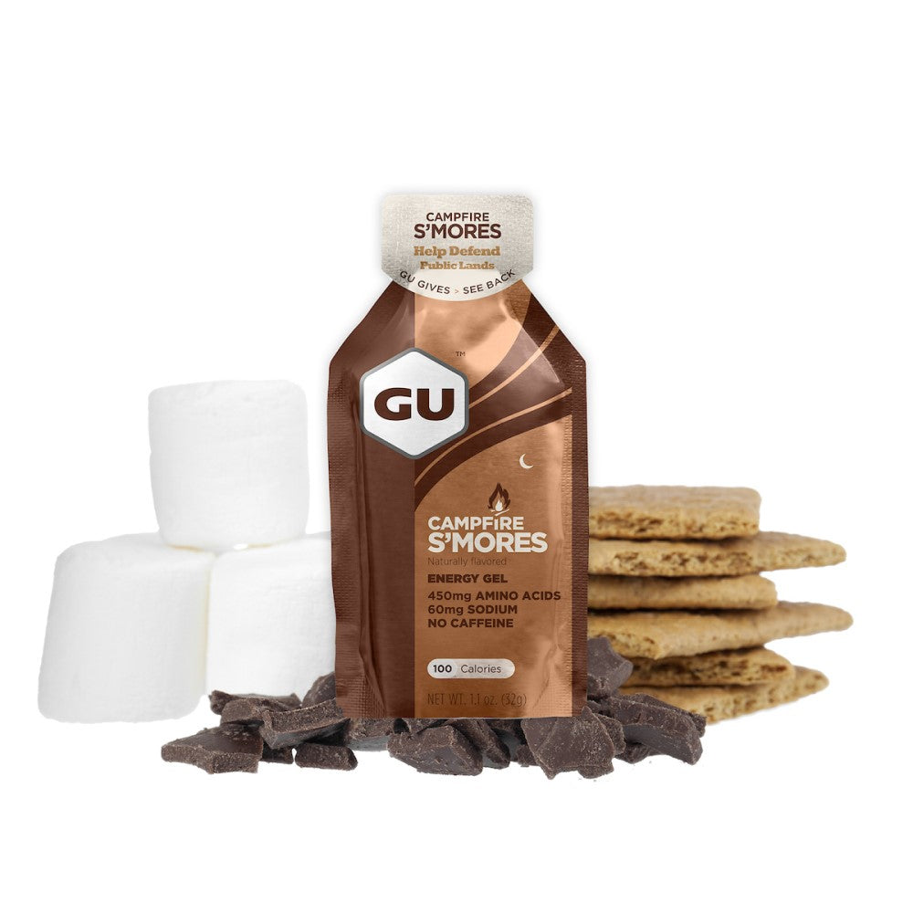 GU Energy Energigel Campfire S'mores (24 x 32g)