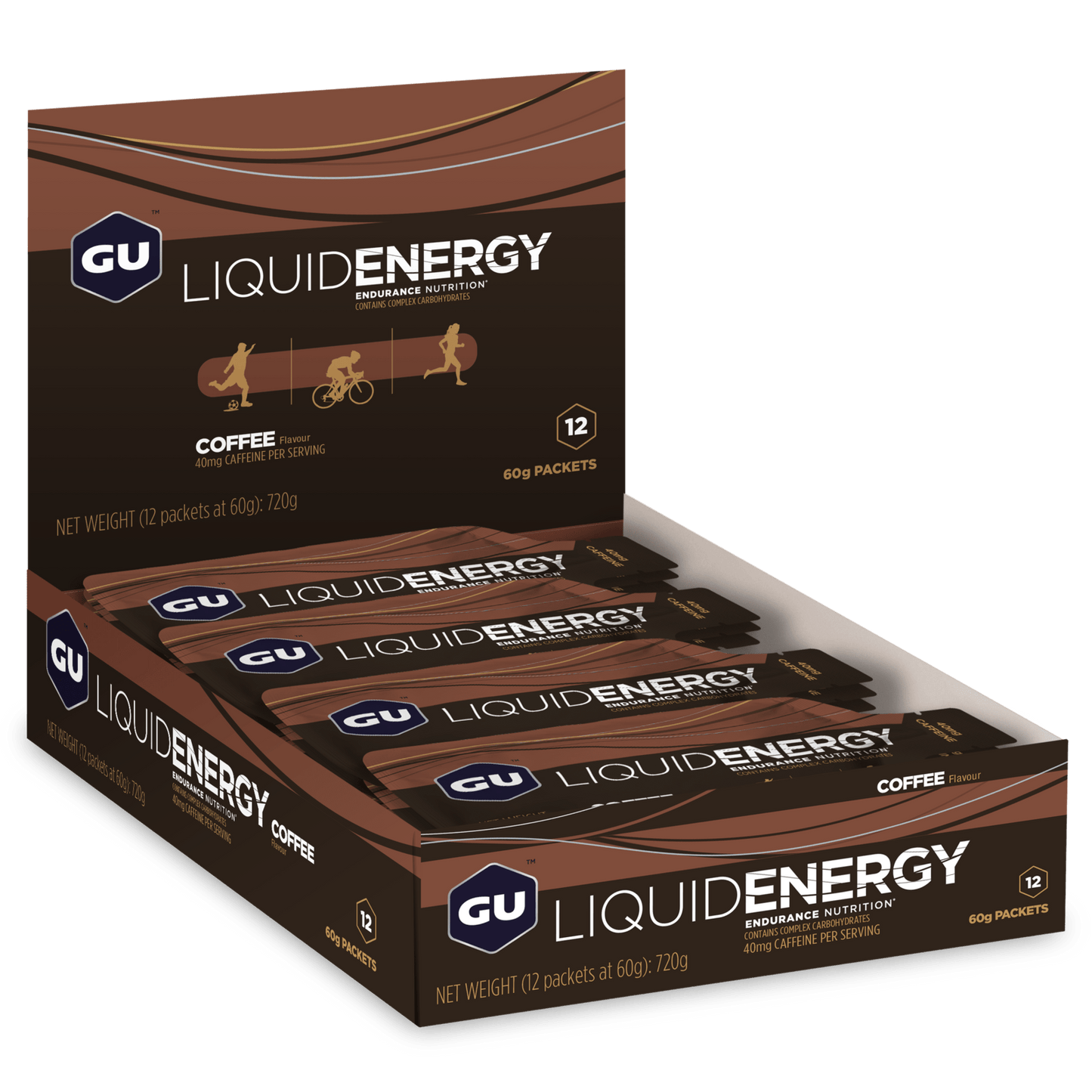 GU Energy Labs Energigel Liquid Coffee 60g - DATOVARE (12 pack)