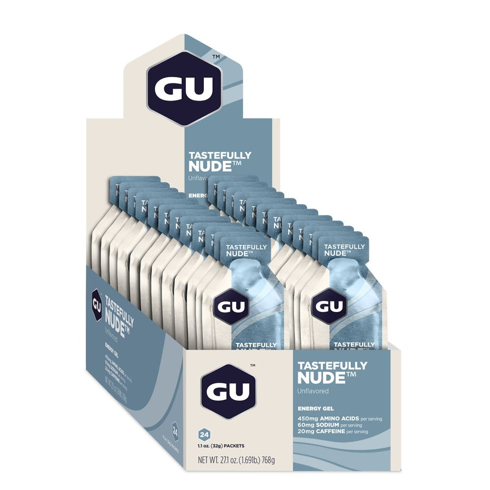 GU Energy energi gel Tastefully Nude med koffein