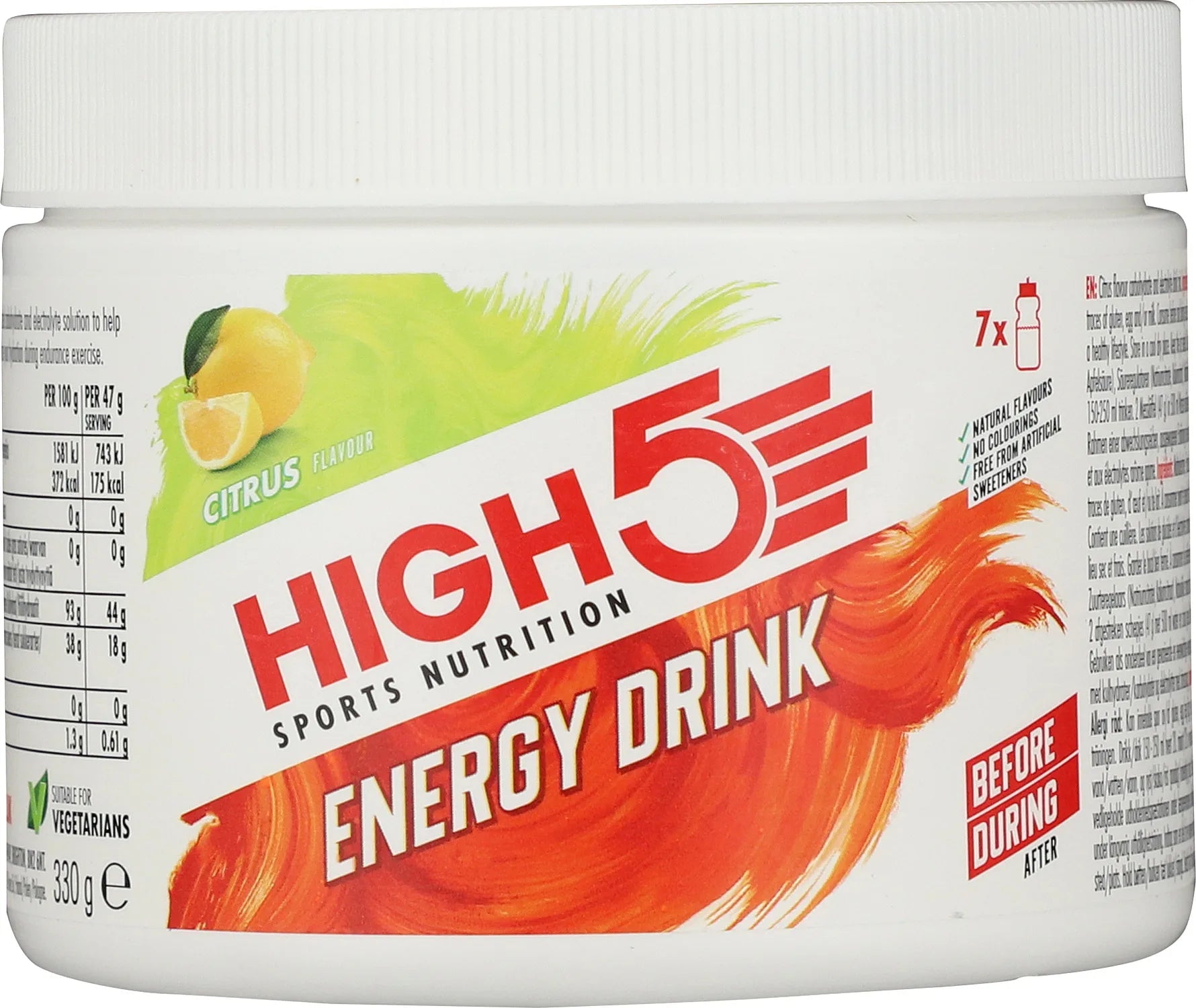 High5 Energidrik Citrus (330 g)