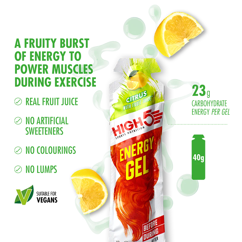 High5 Energigel Mixed Flavors box (20x40g)