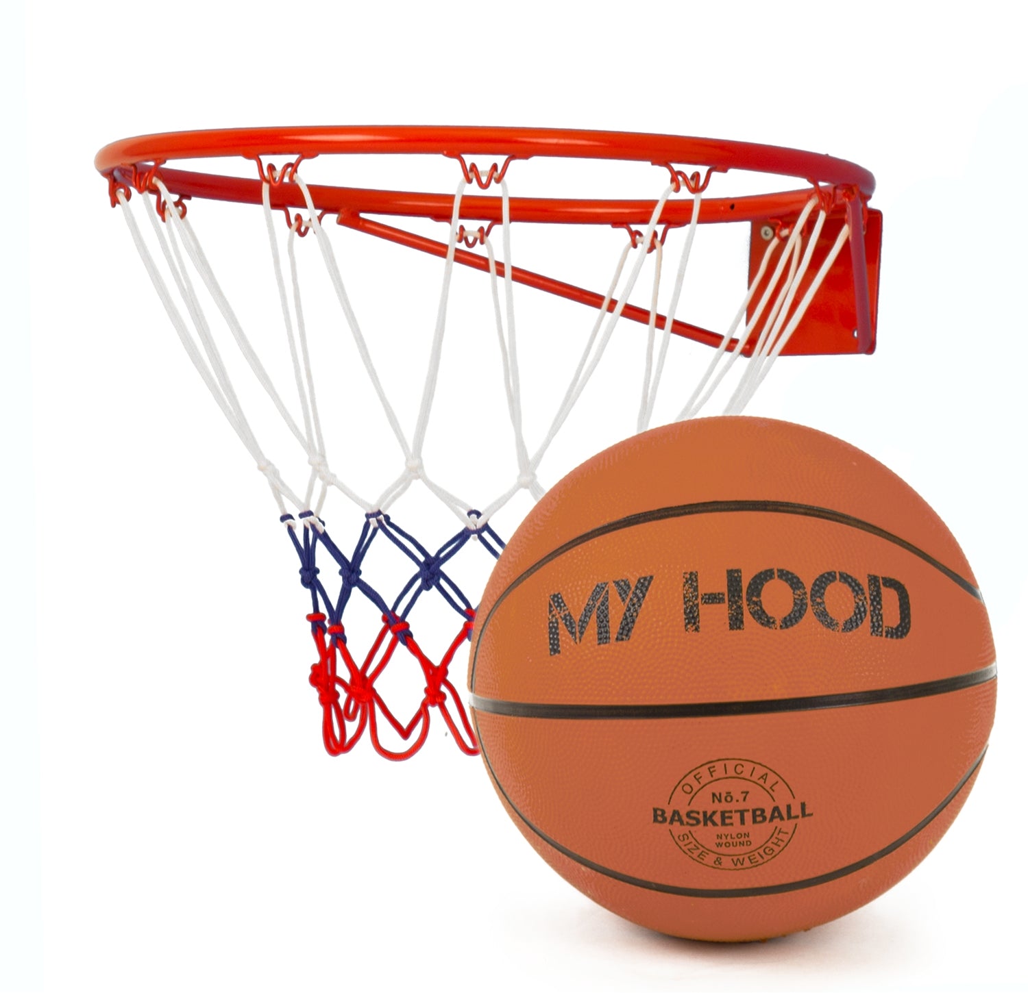 My Hood Basketball kurv og bold sæt
