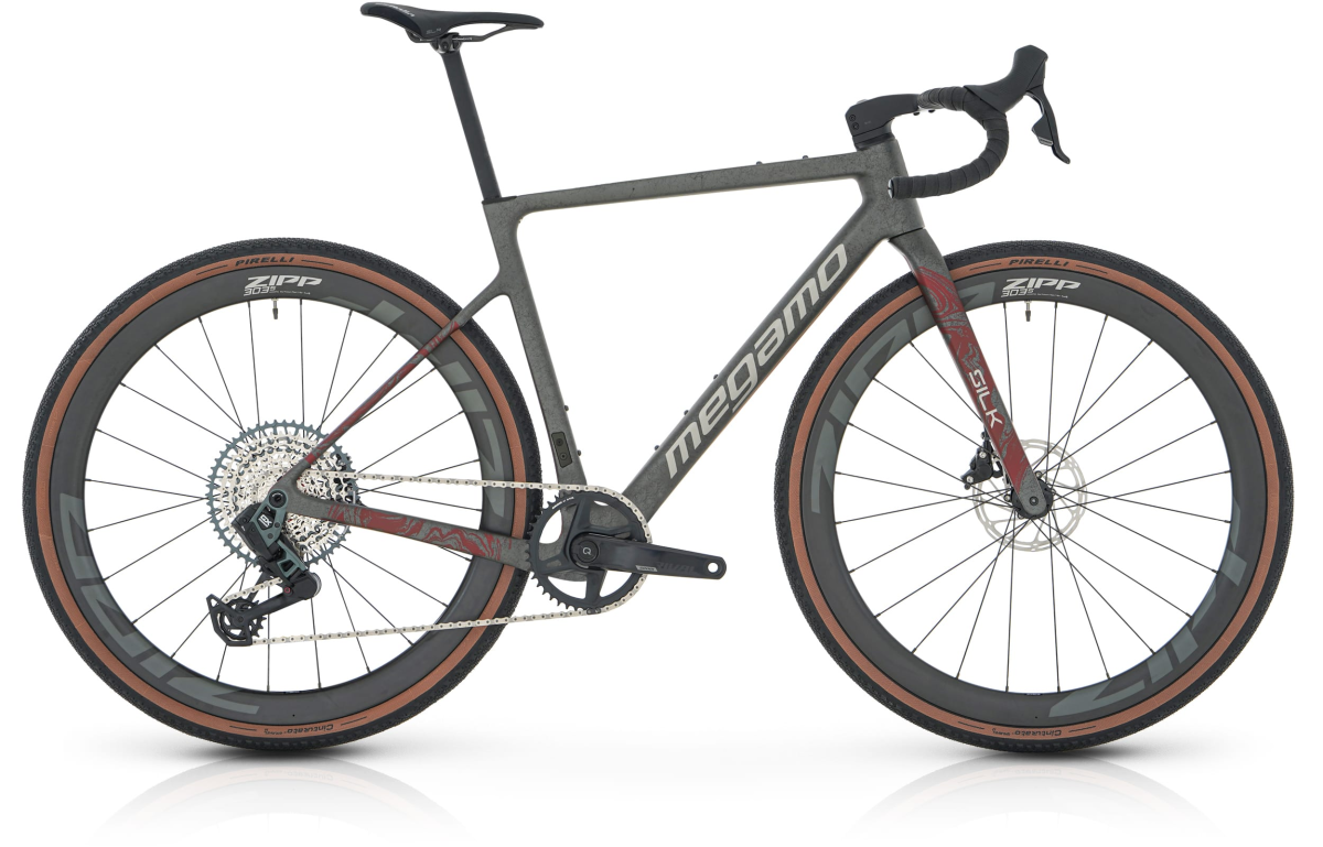 Megamo Silk 05 X1 Eagle AXS 2025 gravelcykel Grå