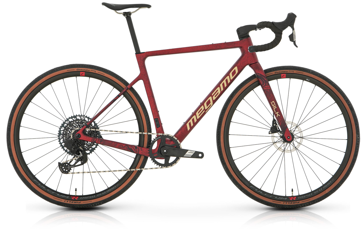 Megamo SILK 05 AXS 2025 gravelcykel -  Garnet
