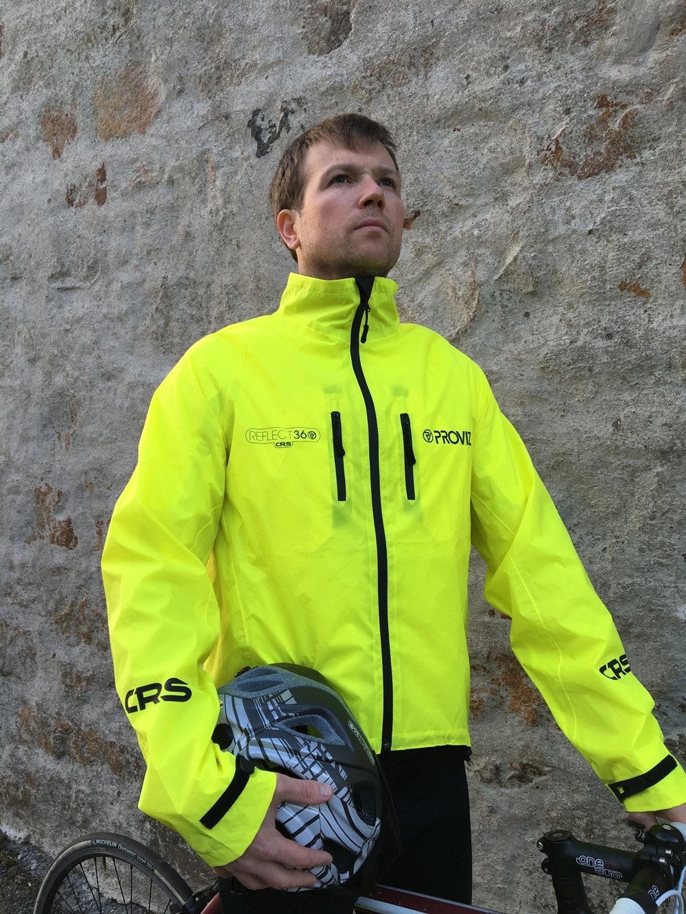 Proviz Reflect360 CRS Herre Cykeljakke (GUL)