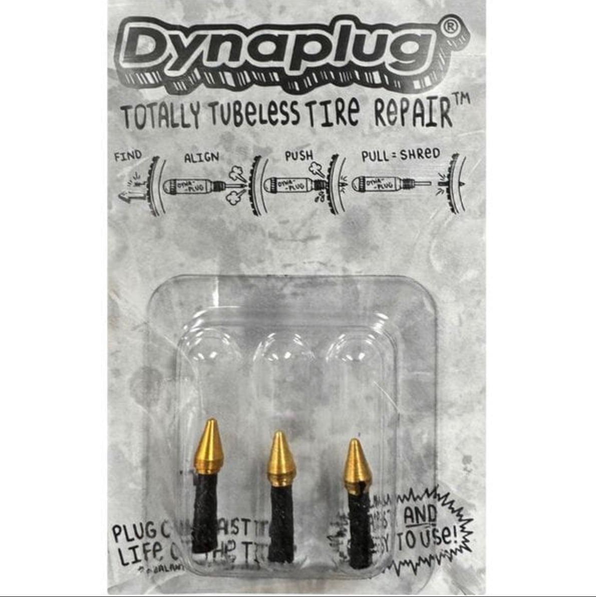 Dynaplug Soft Nose Tip plugs 3 stk. (Sort)