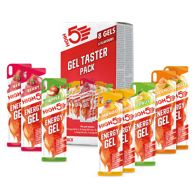 High5 Energigel Mixed Flavour 8 Pack