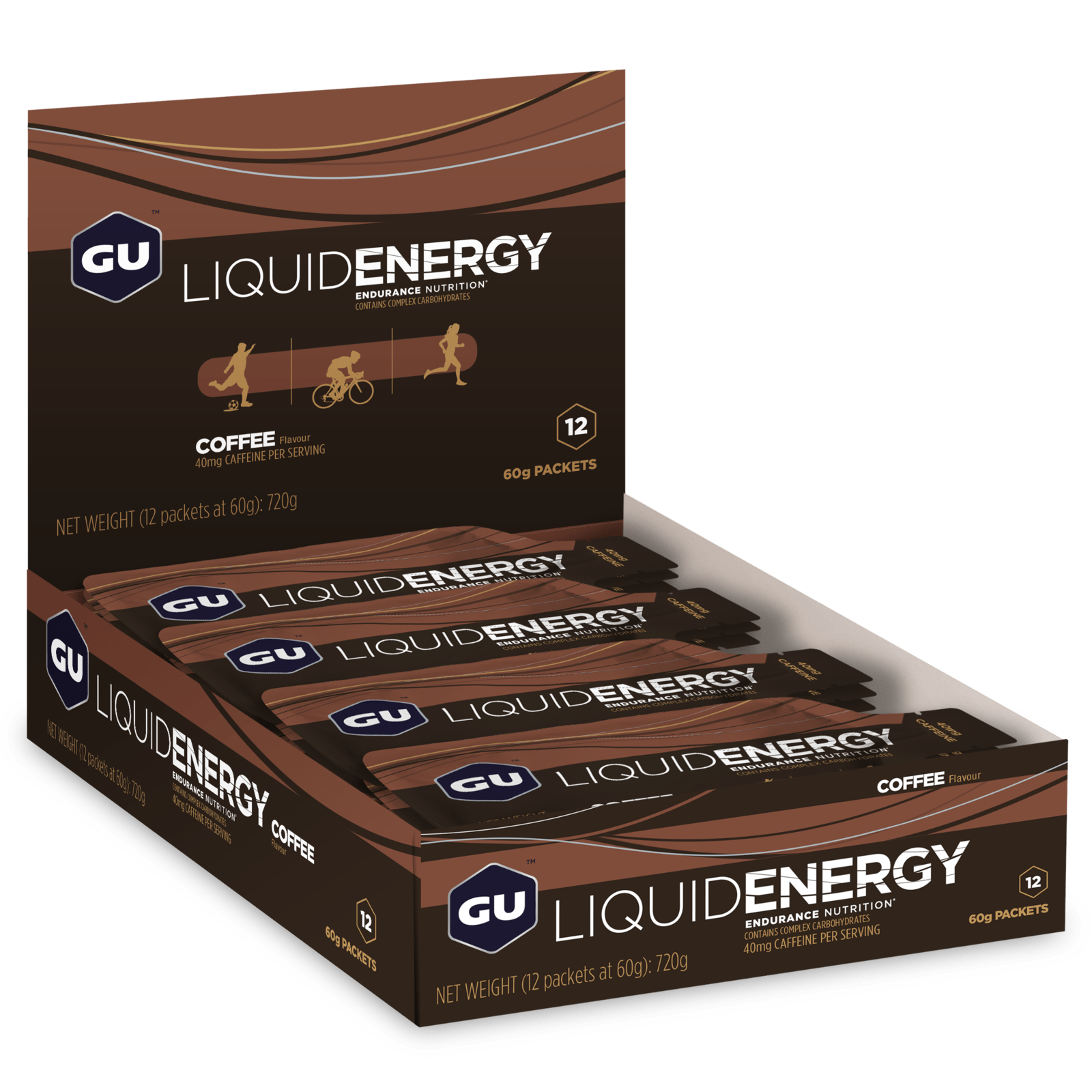 GU Energy Energigel Liquid Coffee 60g (12 pack)