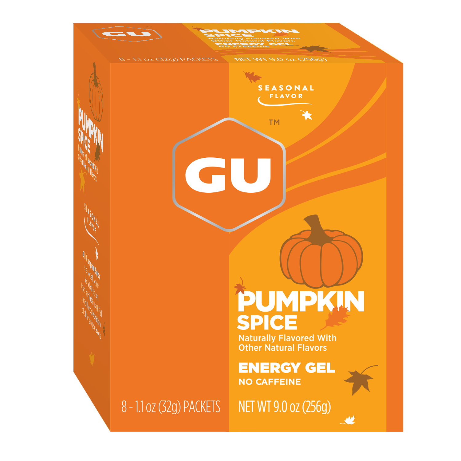 GU Energy Gel Pumpkin Spice (8 x 32g)