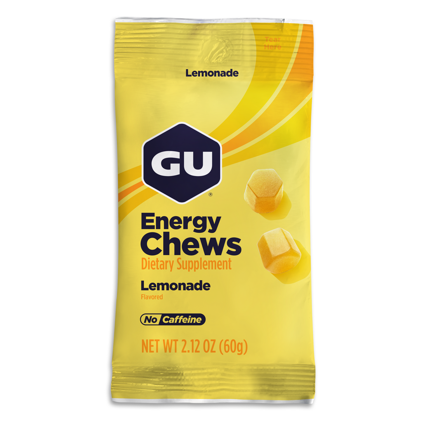 GU Energy Chews Lemonade (12 x 60g)