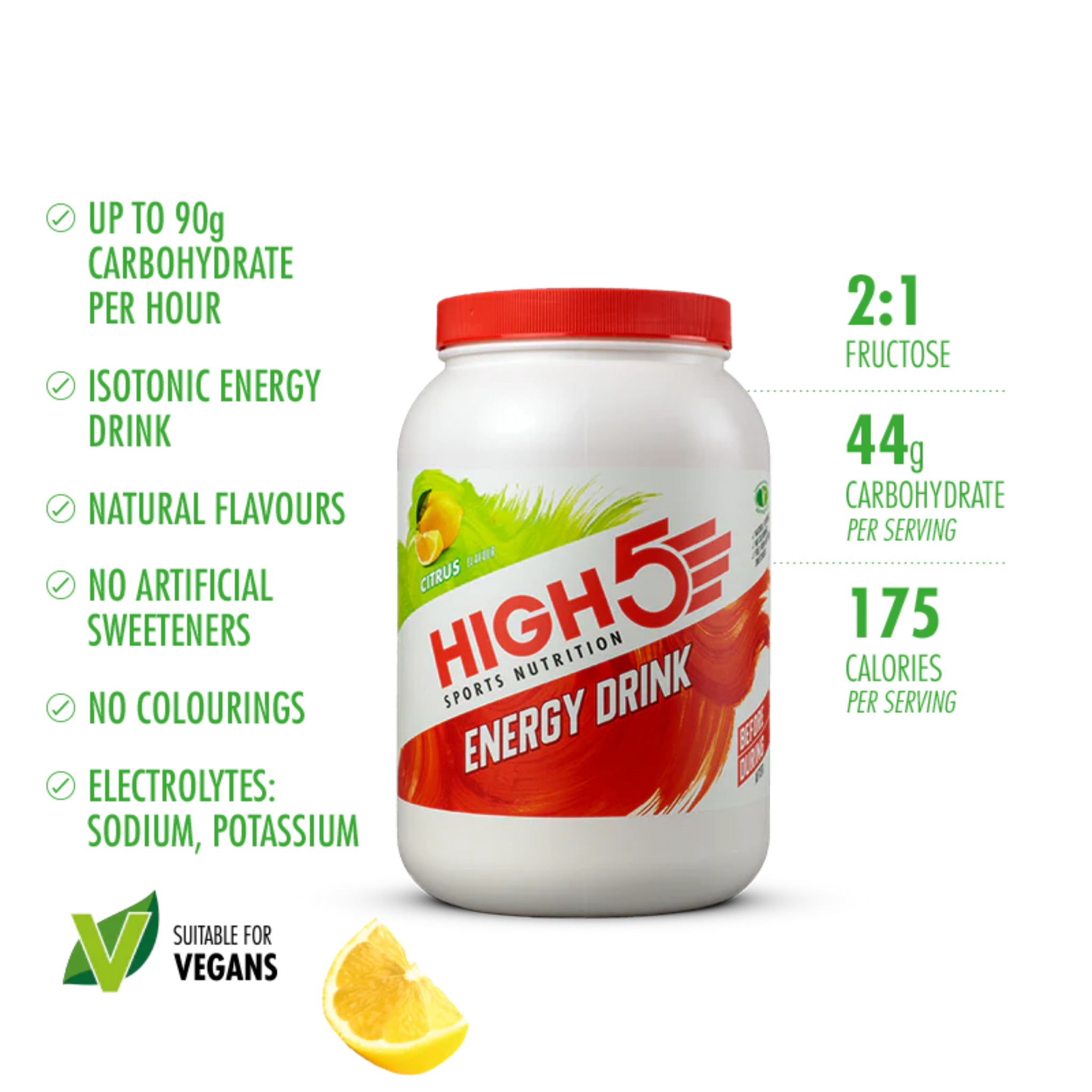 High5 Energidrik Citrus (1 kg)