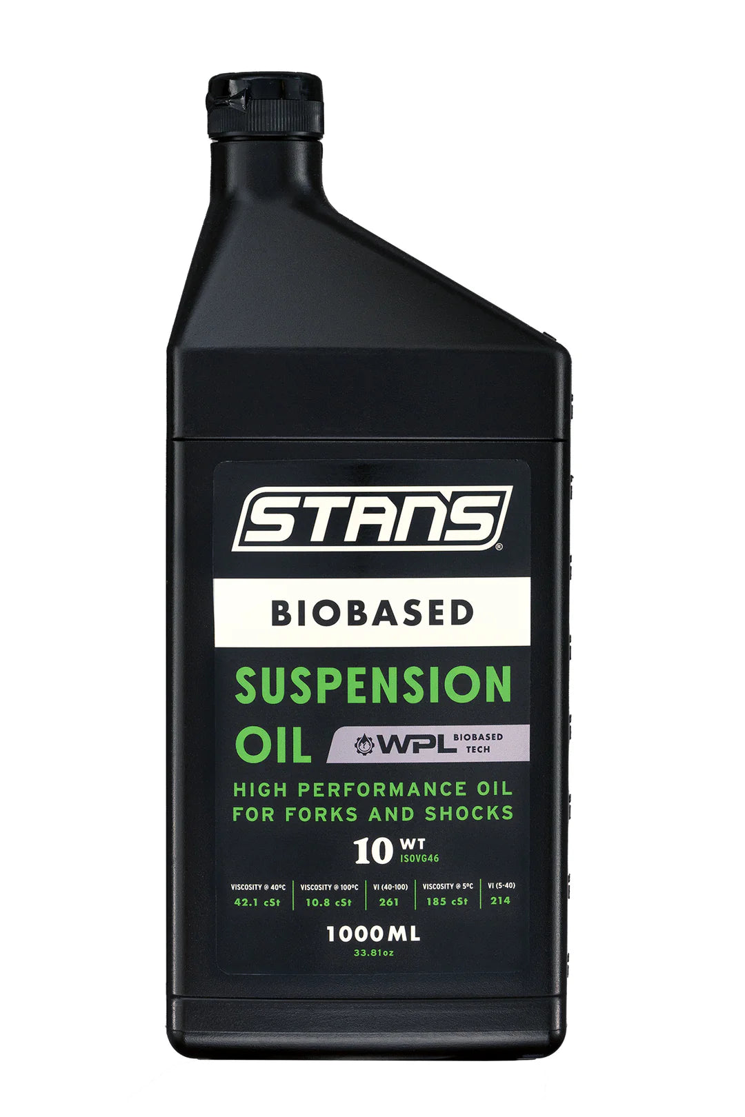 Stan's Biobased Suspension Oil - 1 liter - flere viskositeter