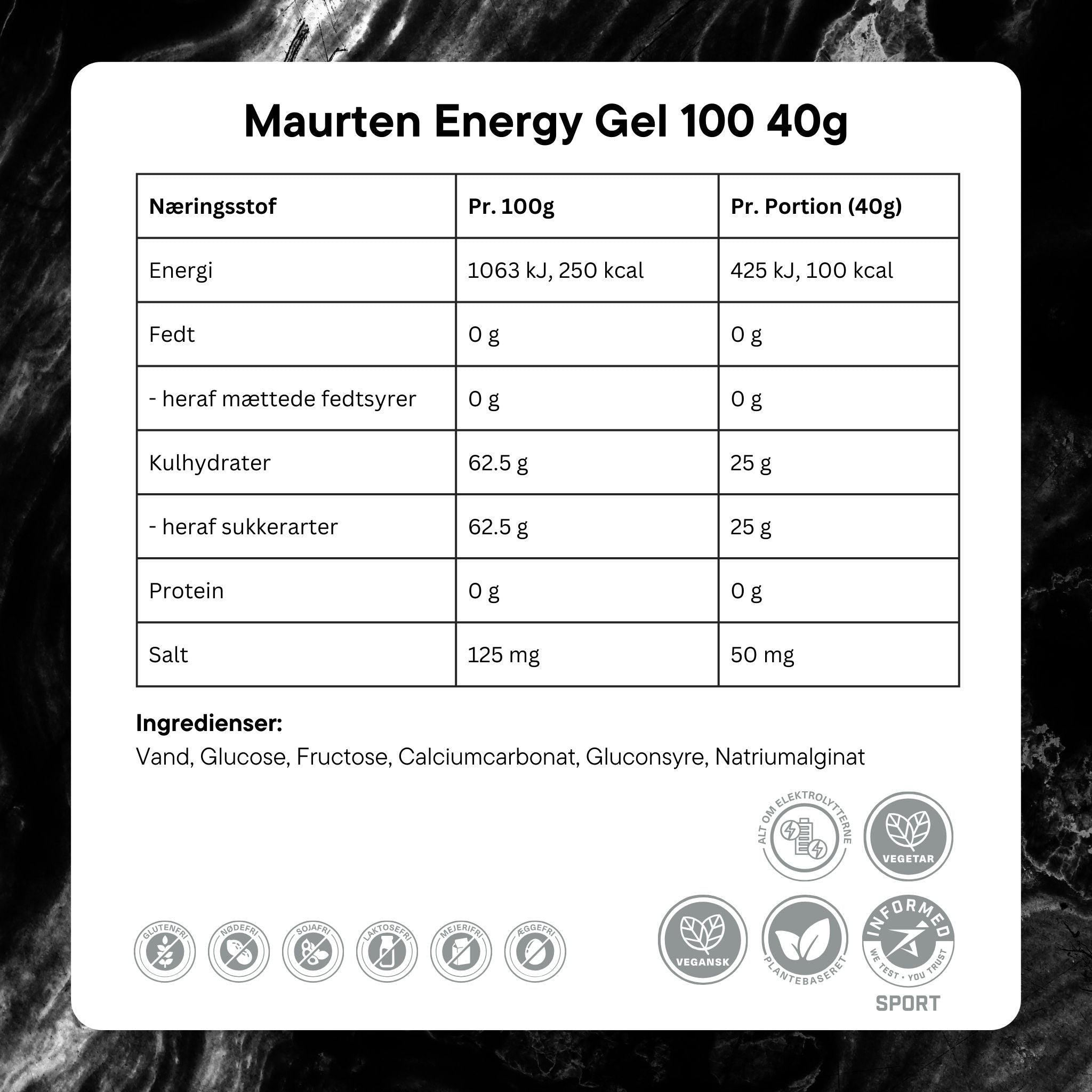 Maurten Energigel Gel 100 (40g)