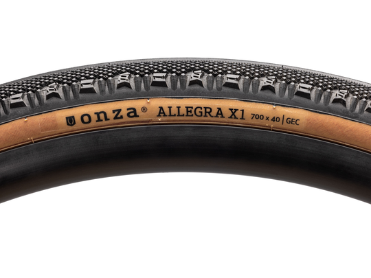 ONZA Allegra X1 Tanwall 700x45C 600g Gravel foldedæk