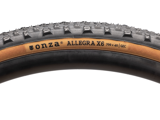 ONZA Allegra X6 Tanwall 700x50C 675g Gravel foldedæk