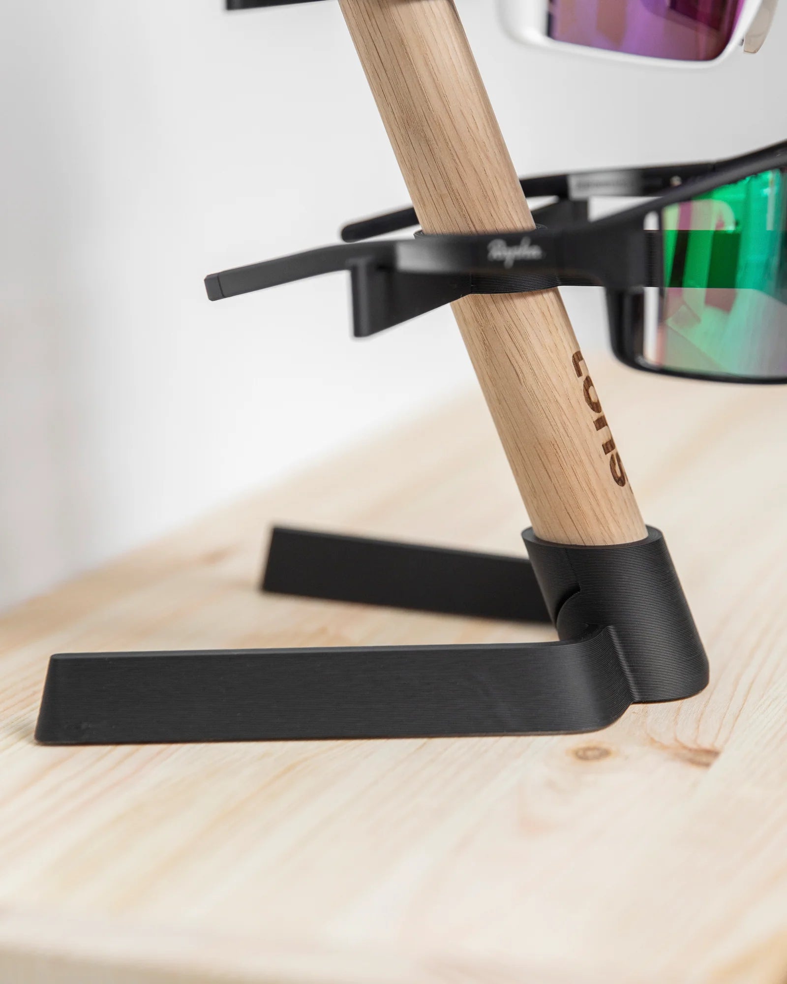 Tons Desk Organiser 3x Glasses Natural Oak