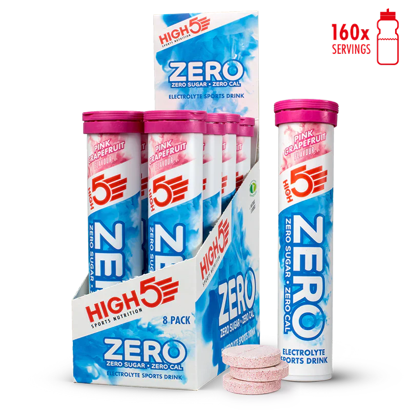 High5 Elektrolyttabs ZERO Pink Grapefruit (8x20 tabs)
