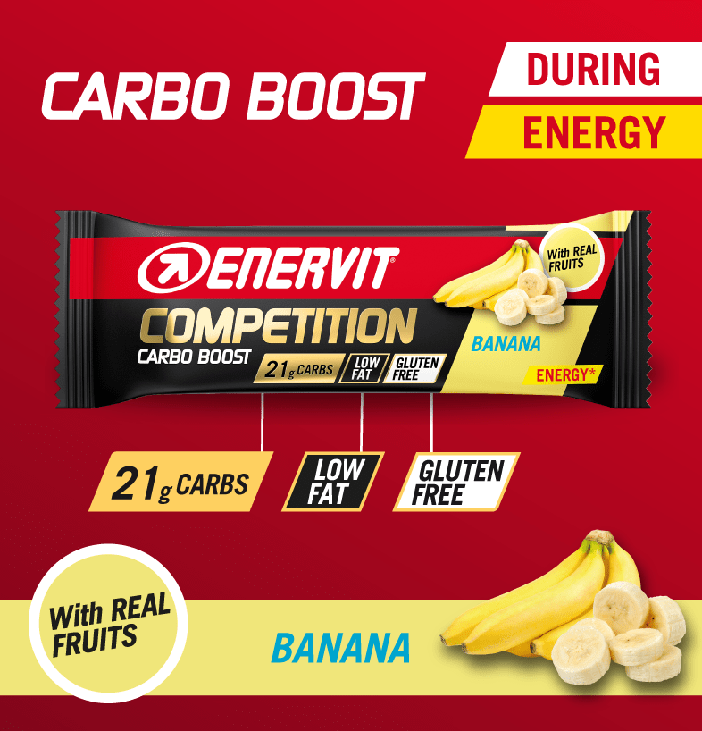 Enervit energibar banan/vanille 30 g