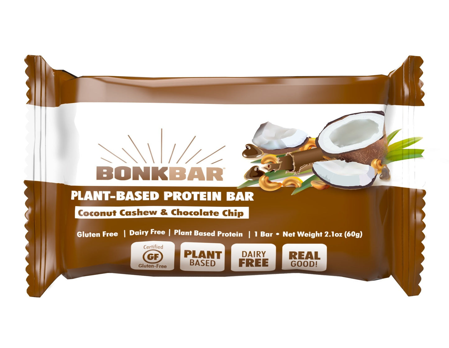 Bonk Breaker Protein Bar Coconut Cashew & Chocolate High Protein
