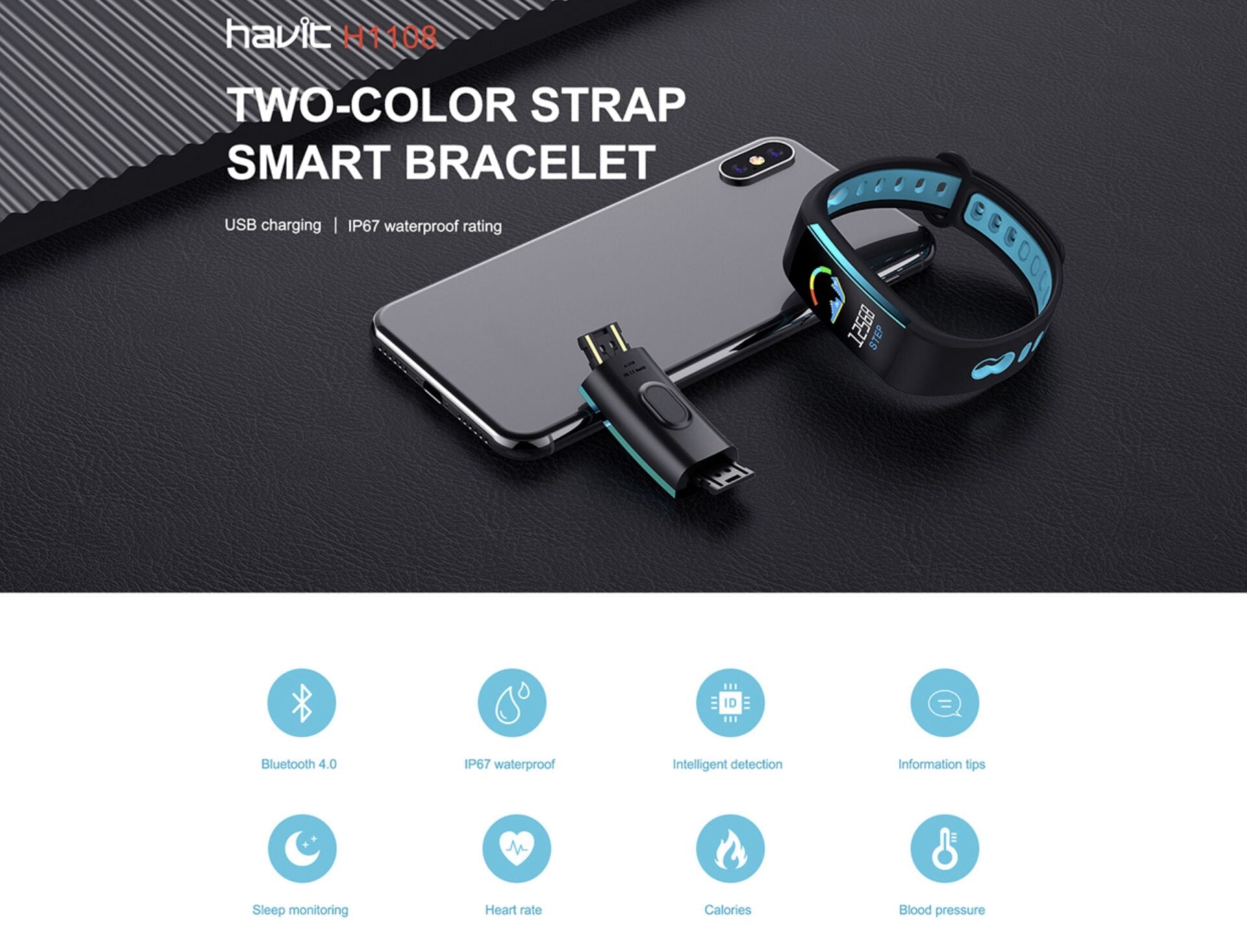 H1108a discount smart bracelet