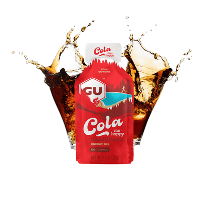 GU Energy Labs Energigel Gel Cola Me Happy med koffein 32g (24 pack)