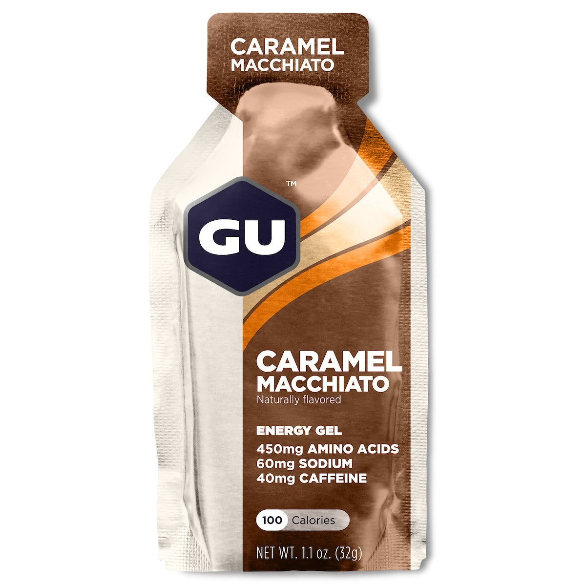 GU Energigel med smag af Caramel Macchiato