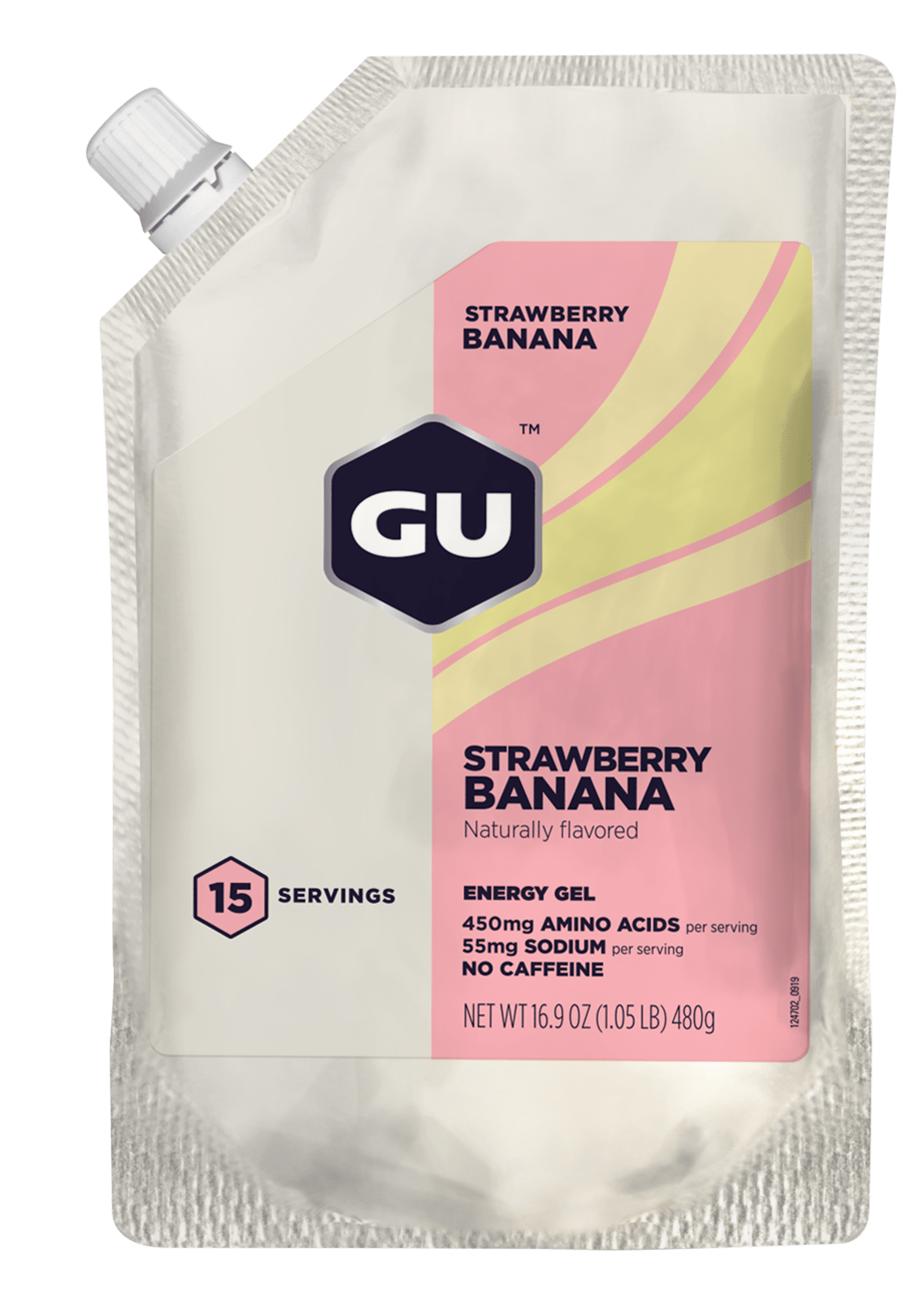 GU Energi gel strawberry banana 15 serving