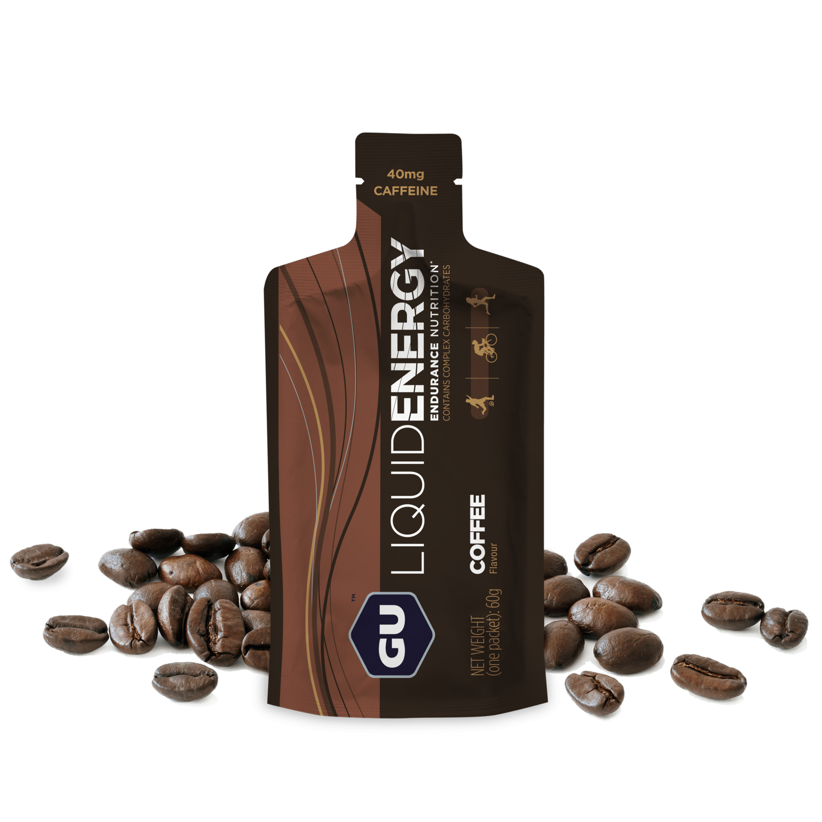 GU Energy Energigel Liquid Coffee 60g  (12 pack)