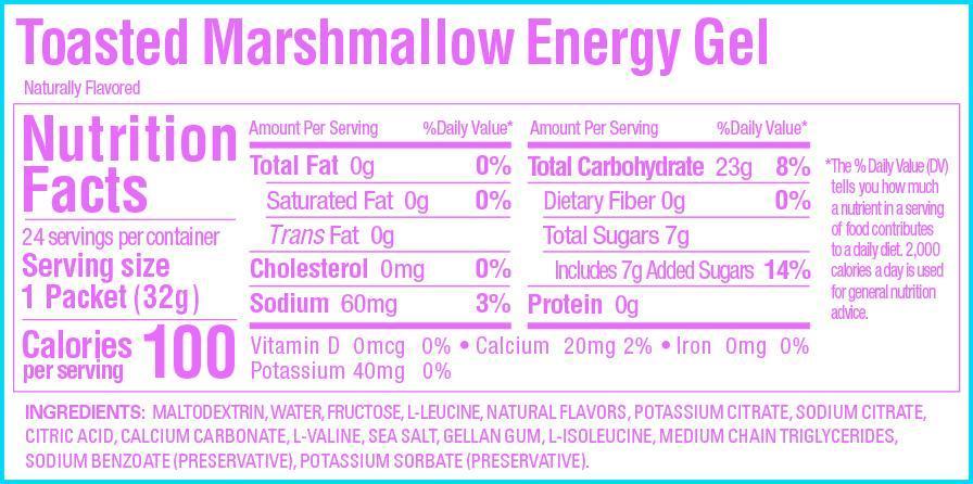 Energigel GU Energy Labs Toasted Marshmallow 32g - 24 pack