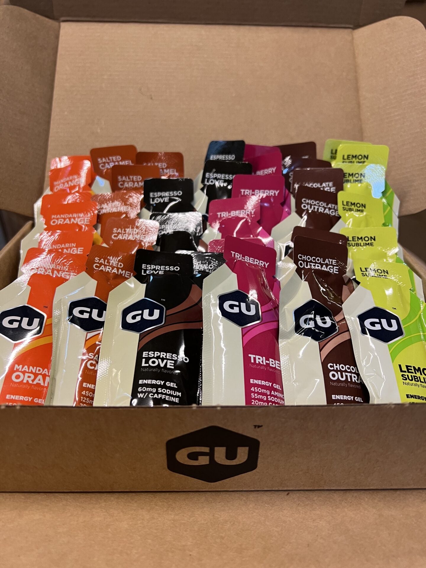 GU Energy Labs Energigel Tasting Menu Box 32 g (24 pack)